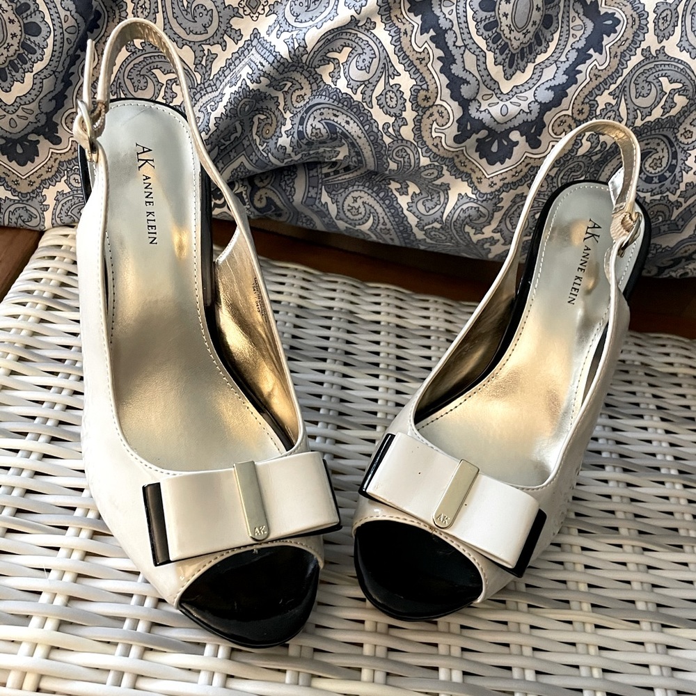 Anne Klein Open Toe Heels